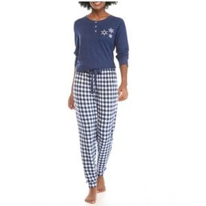 Merry Lane Kids Buffalo Check 2-Piece Pajama Set XS (4-5)